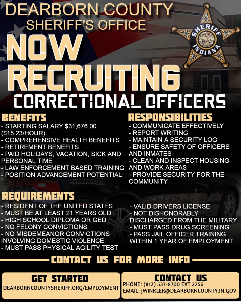 Designated detention officer jobs